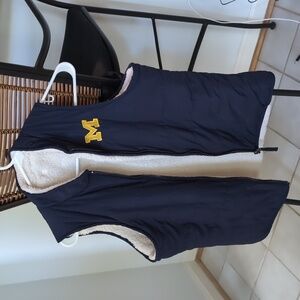 Reversible University Of Michigan Sherpa Vest